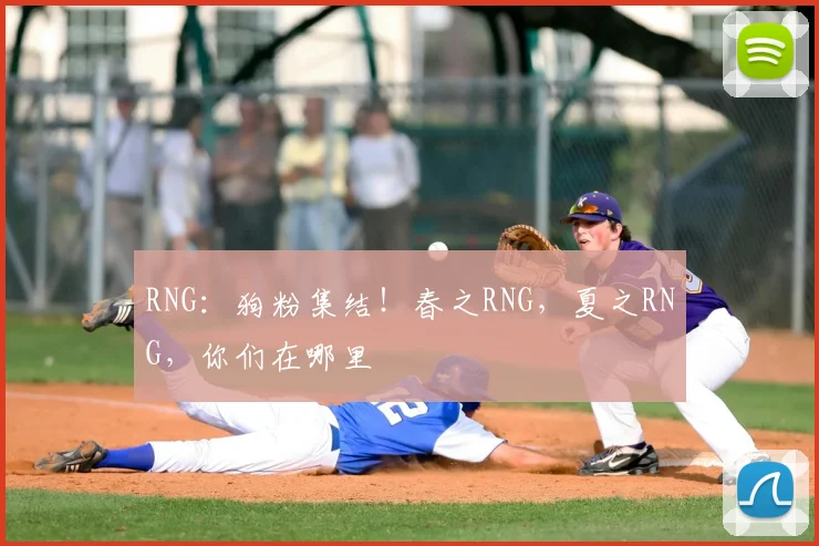 RNG:狗粉集结!春之RNG,夏之RNG,你们在哪里